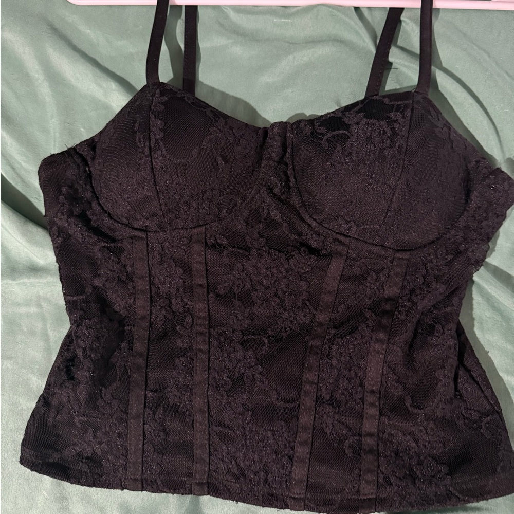 Madden Girl Black Lace Bralette